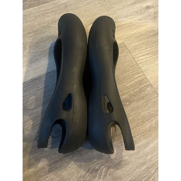 CROCS Kadee Slingback Ballet Black Flats Slip On Comfort Shoes Women's Size 9 - Picture 8 of 9